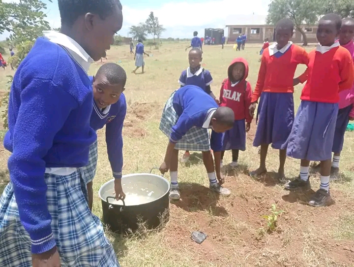 RCGW inculcate culture of tree planting in young learners