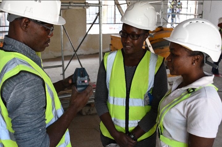 Constructive women power renovates and builds houses of worship