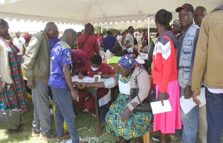 More than 2000 residents benefit from free medical screening camp