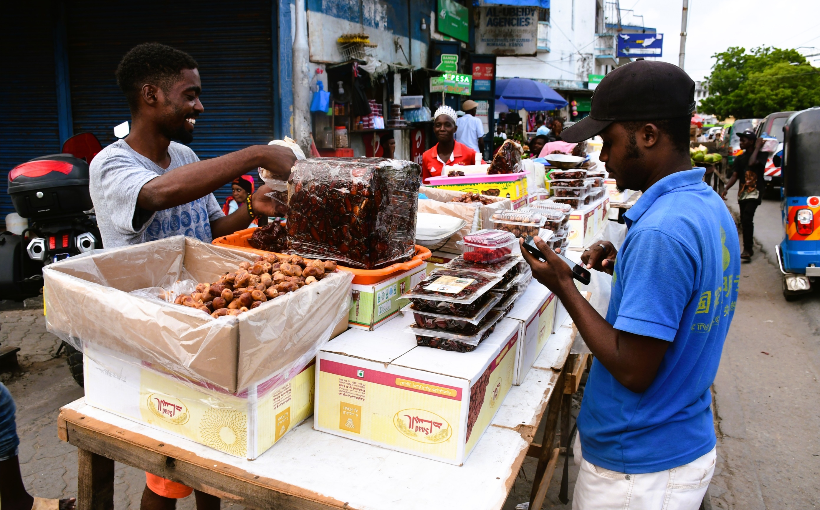 Mombasa’s open iftar food buffets During the holy Muslim fasting month of Ramadhan