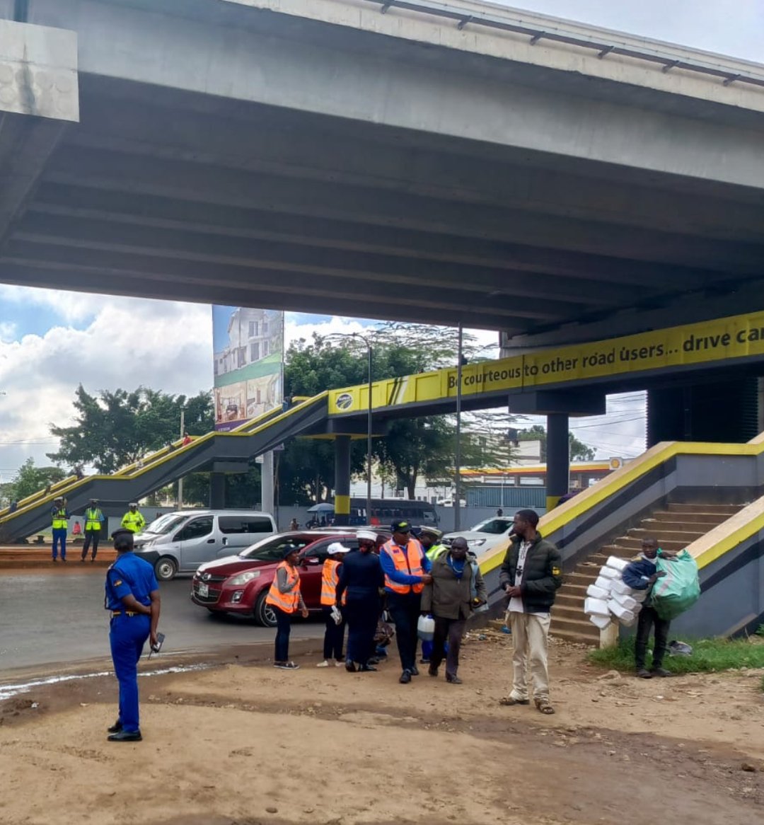 Several pedestrian Nairobians arrested for not using footbridges