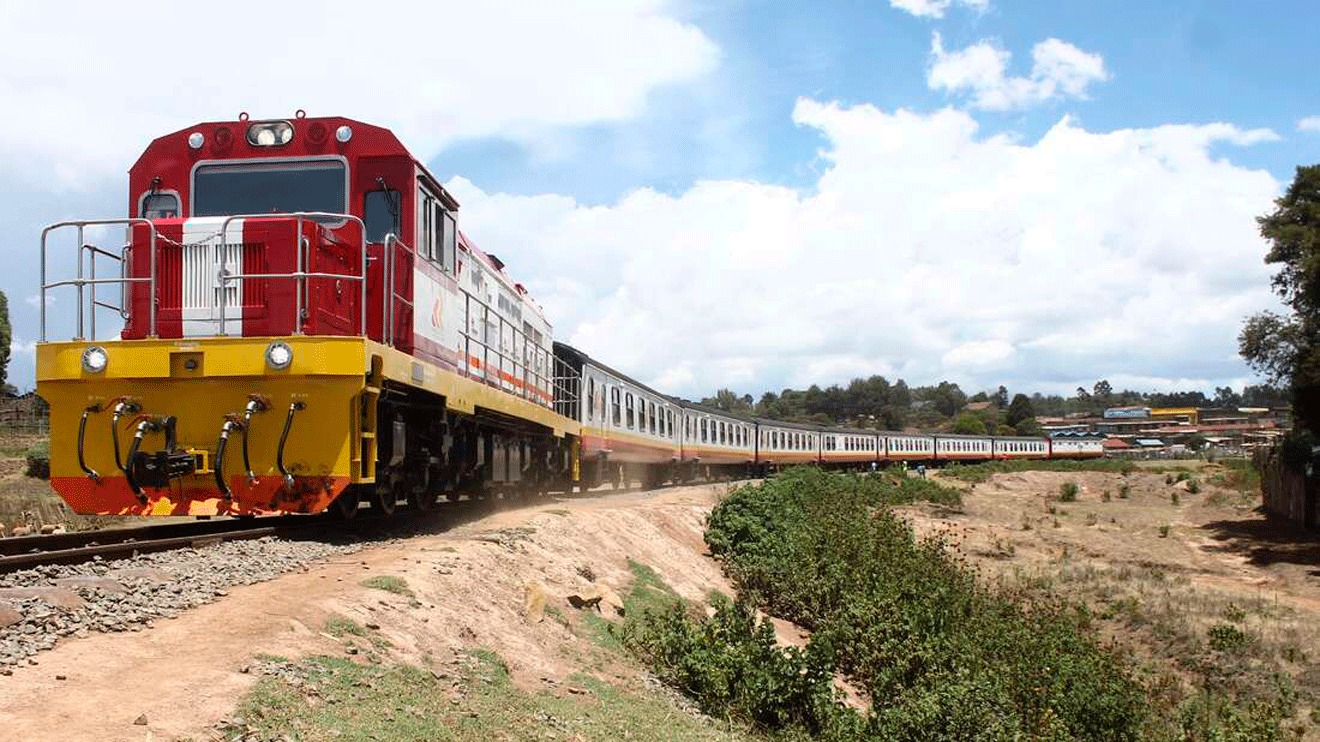 Kenya Railways commuter train