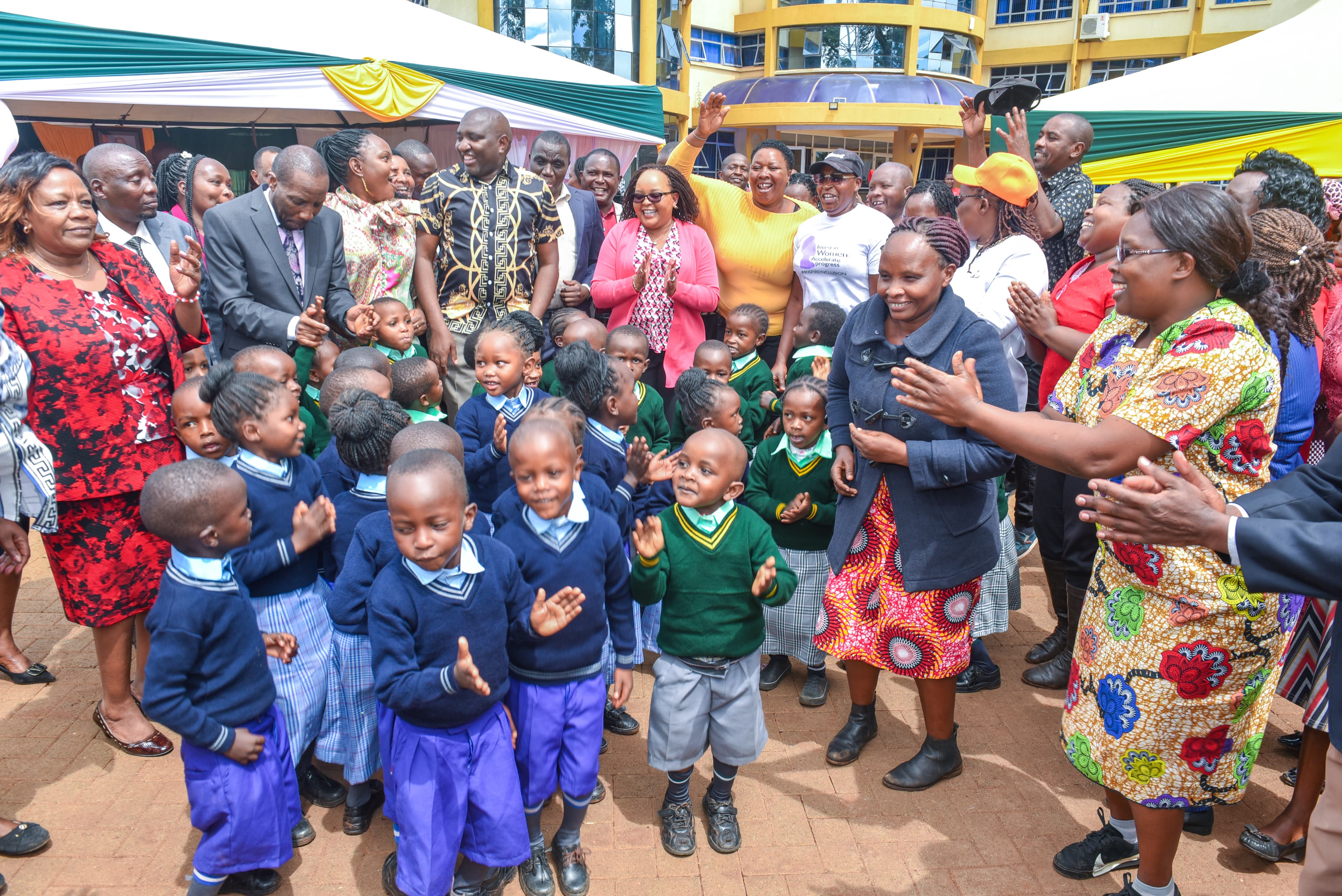 Free uniforms and learning materials to Kirinyaga ECDE learners