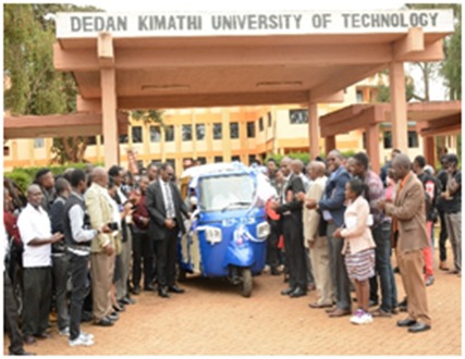 Ruto’s Ksh1m donation to Dedan Kimathi University to be shared amongst students
