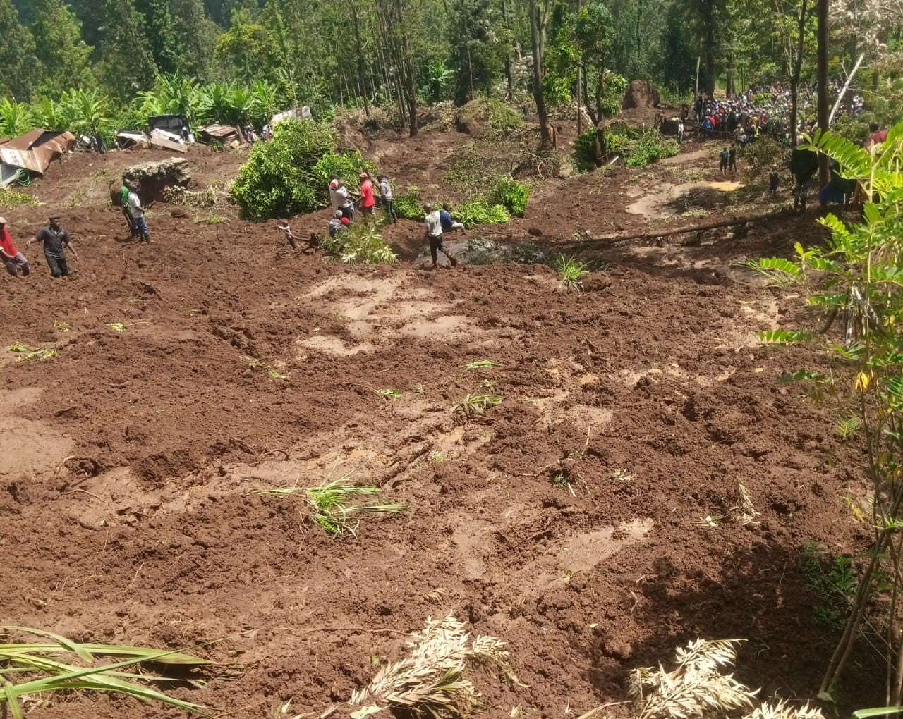 Six perish in a Murang’a landslide