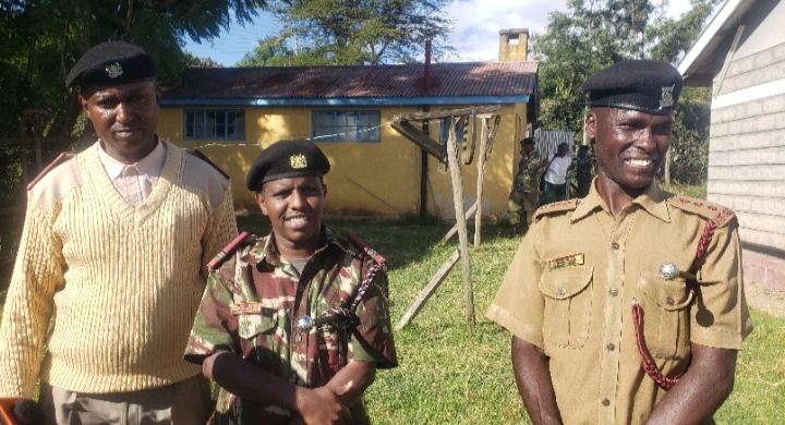 Security team reclaim a government house grabbed by a private developer