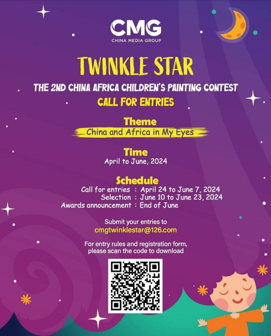CMG’s second China-Africa Children’s Painting Contest is here