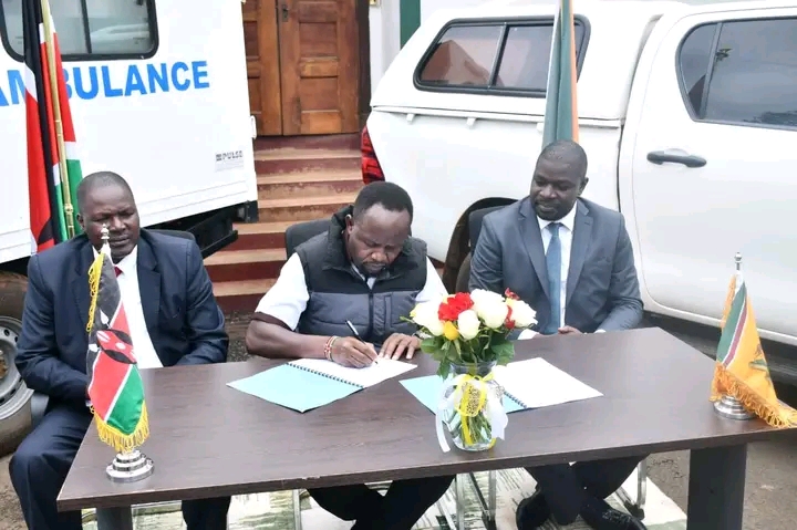 Trans Nzoia receive assets to help boost service delivery