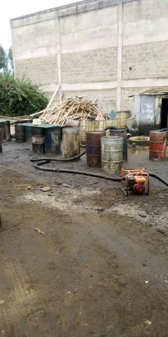 Several gallons of illegally siphoned fuel recovered