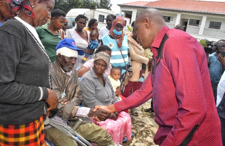 Ndindi Nyoro says Government will resettle flood victims